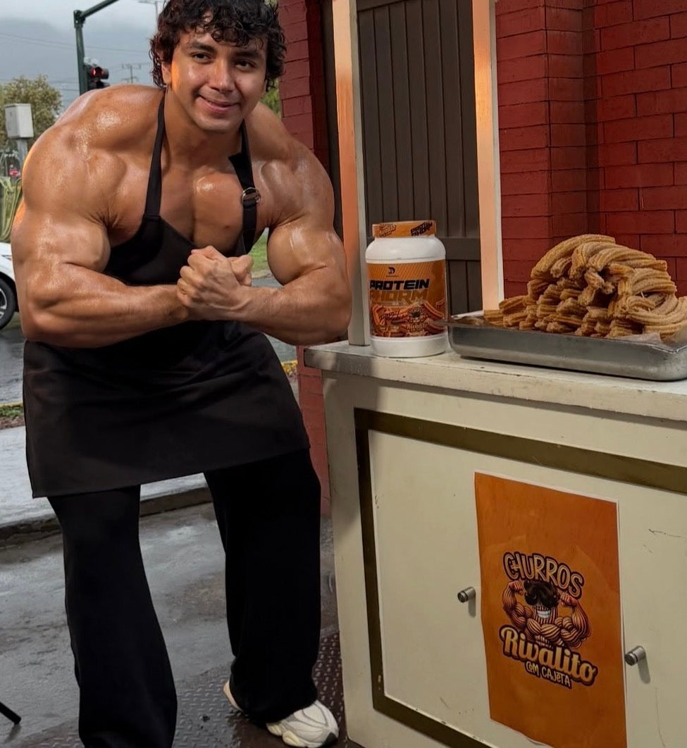 Dragon Pharma & Daddy Aioli Are Dropping a Churro Protein Powder… And It Might Break the Internet