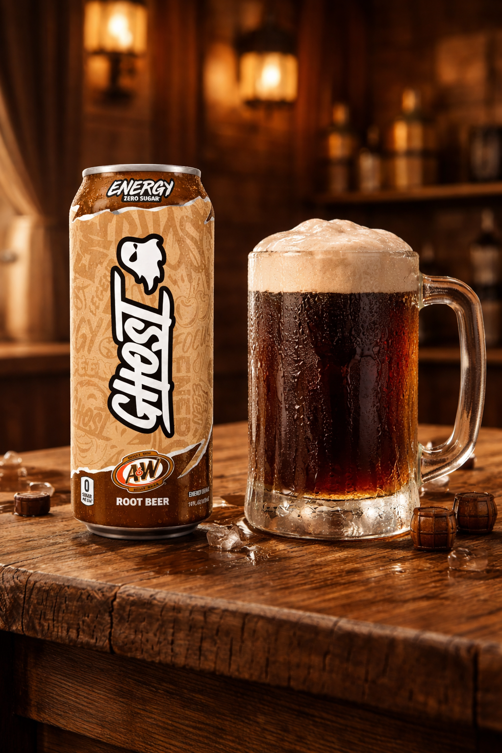 GHOST ENERGY A&W ROOT BEER